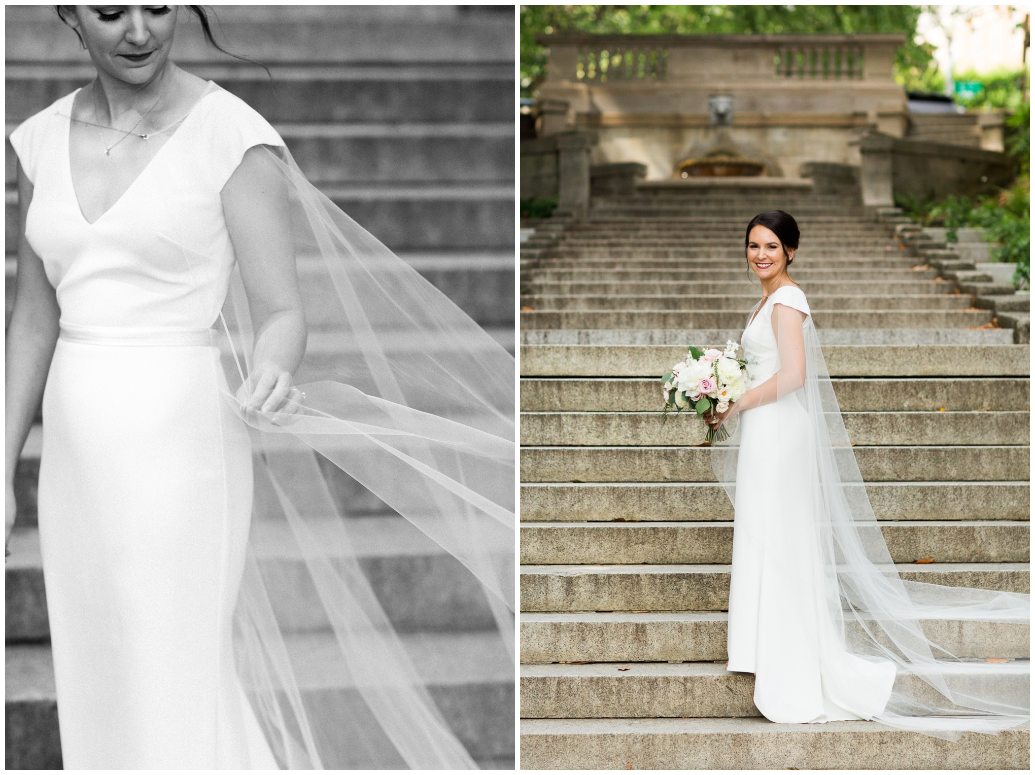Summer Washington DC wedding at the Toolbox Pilates Art Studio and the Spanish Steps during DC Pride featuring Timber Pizza Co.