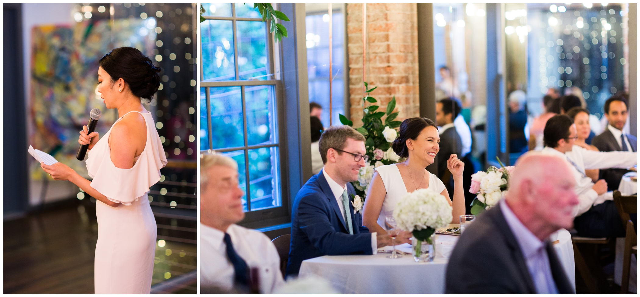 Summer Washington DC wedding at the Toolbox Pilates Art Studio and the Spanish Steps during DC Pride featuring Timber Pizza Co.