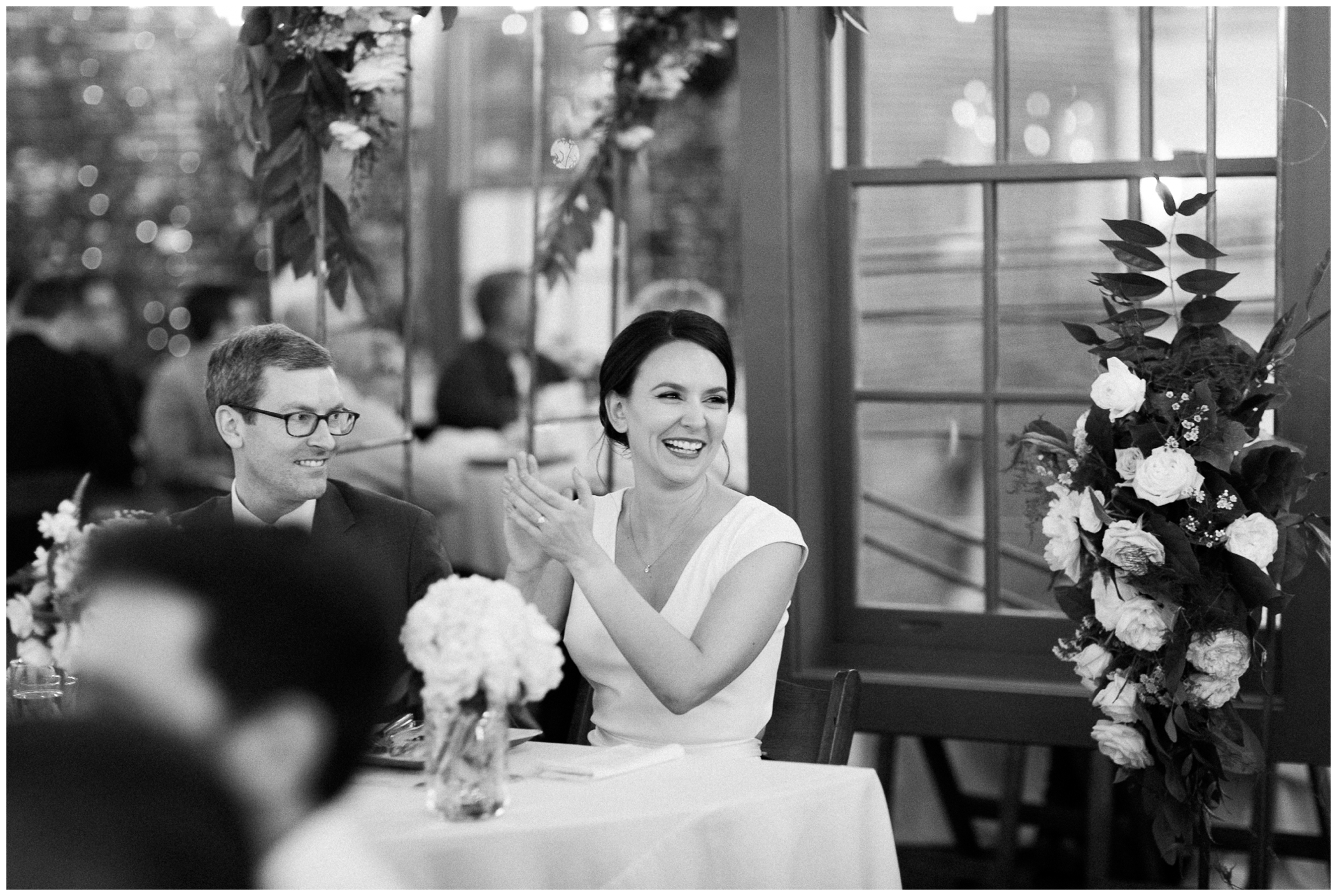 Summer Washington DC wedding at the Toolbox Pilates Art Studio and the Spanish Steps during DC Pride featuring Timber Pizza Co.
