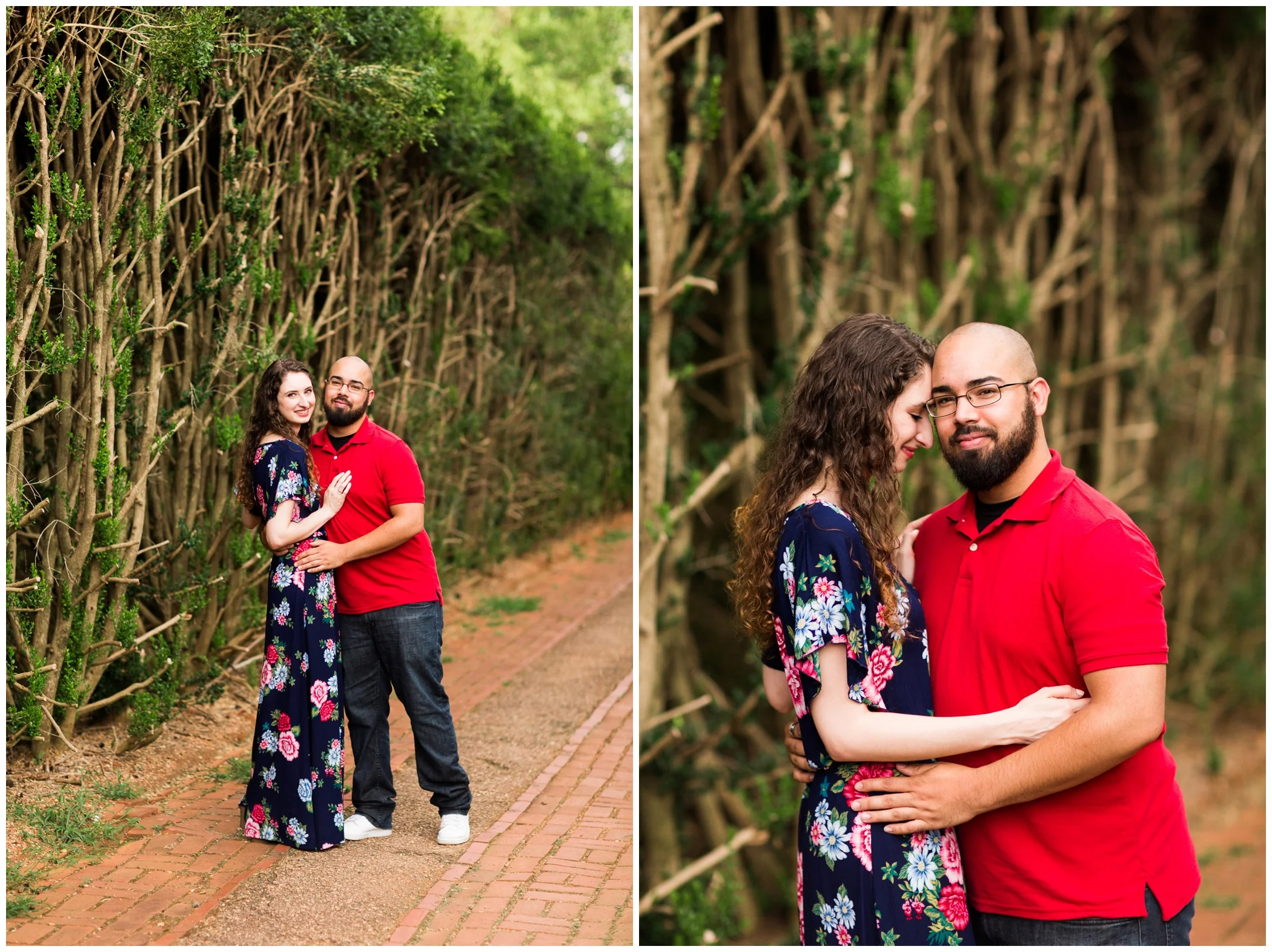 Summer engagement session at James Monroe’s Highland with Virginia wedding photographer Hannah Joy
