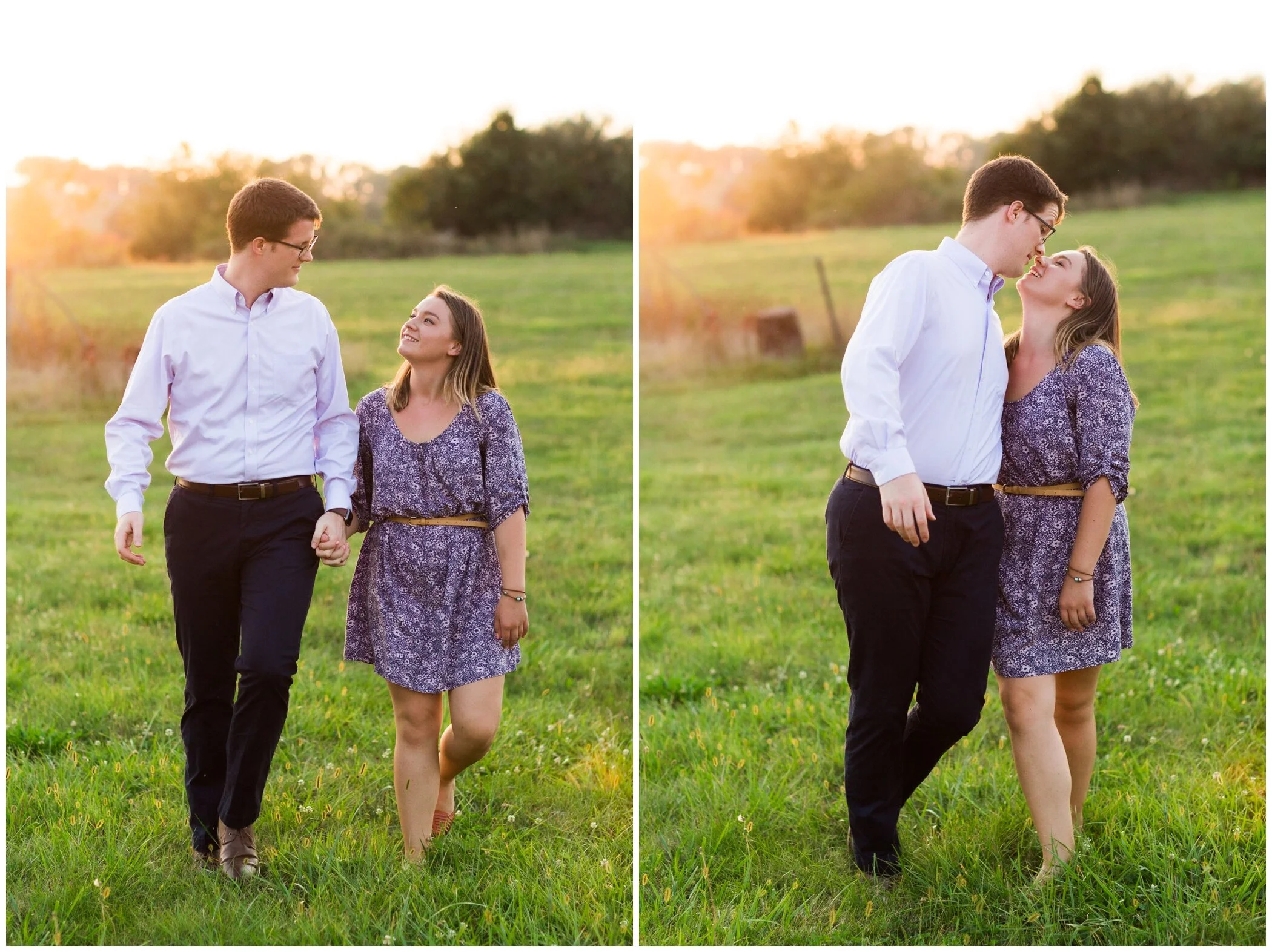 Fall family photos at Andre Viette Nursery in Fishersville VA featuring a german shepherd puppy