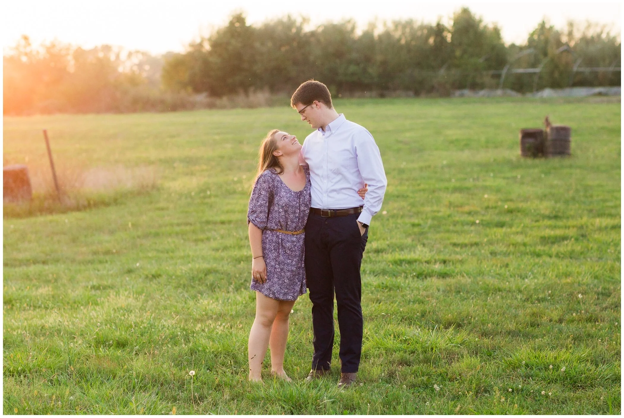 Fall family photos at Andre Viette Nursery in Fisherville VA featuring a german shepherd puppy