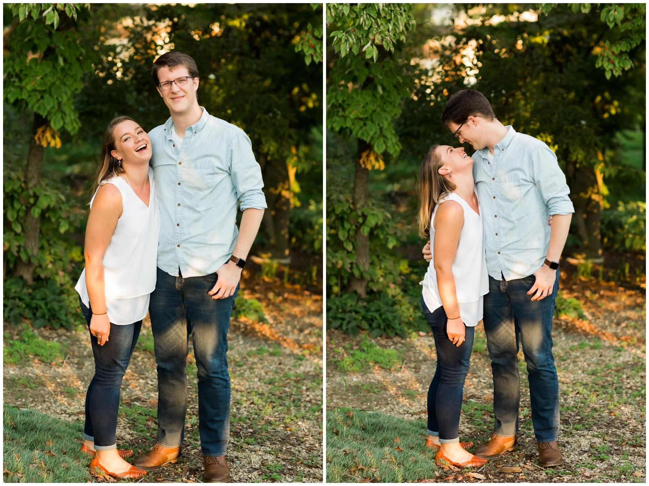 Fall family photos at Andre Viette Nursery in Fisherville VA featuring a german shepherd puppy