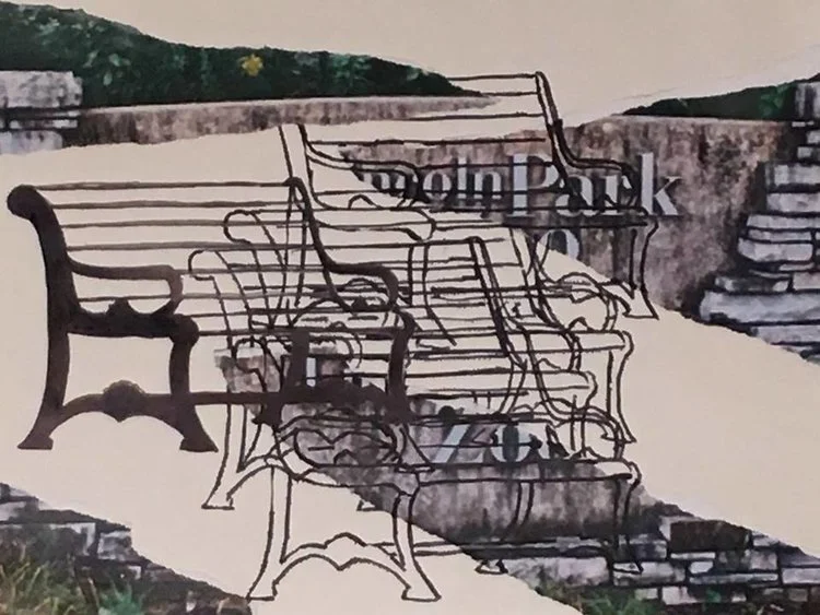 A bench at the Lincoln Park Zoo remembers us, by Sad Girl no last name