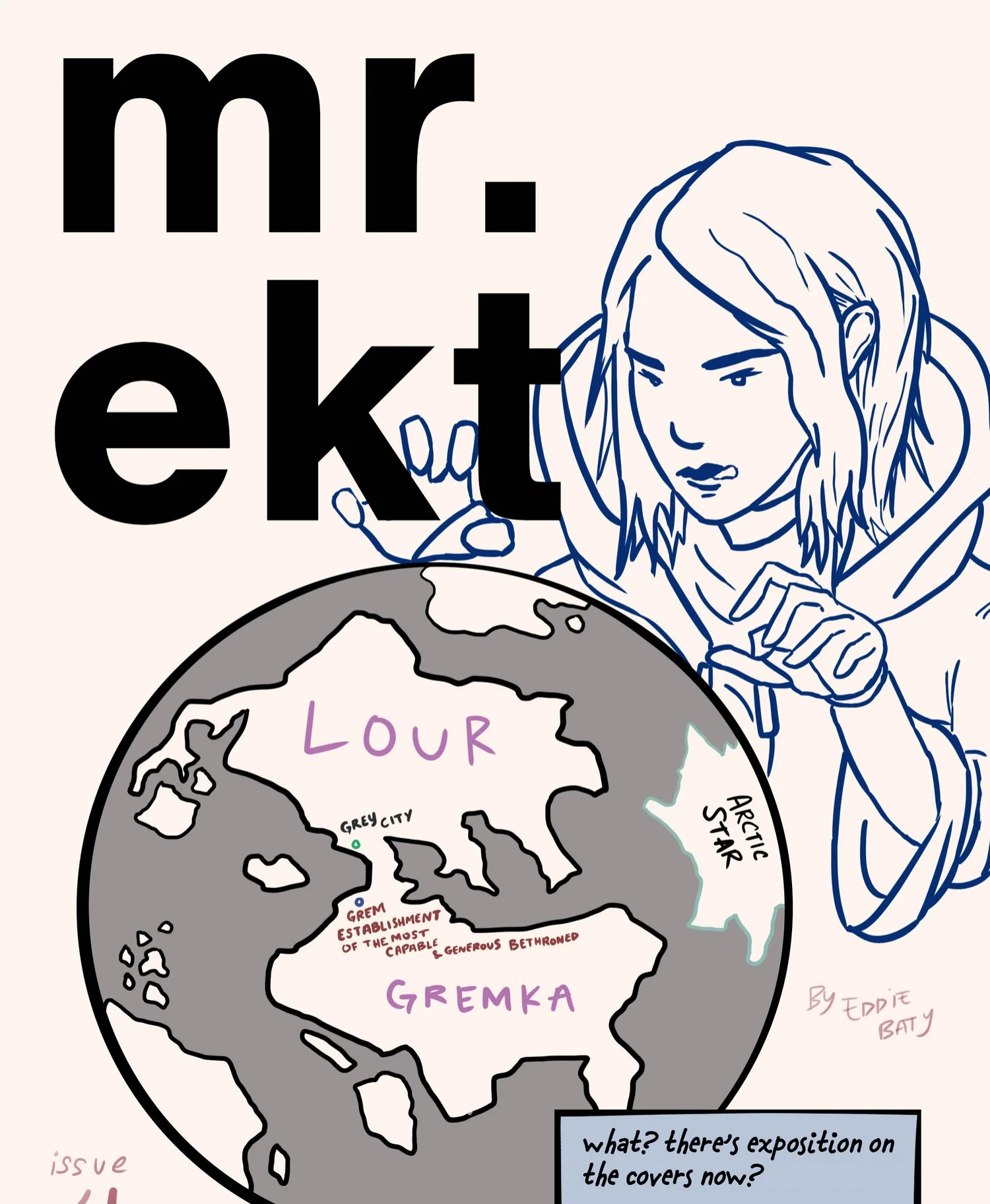 Mr. EKT Issue #4, by Eddie Baty