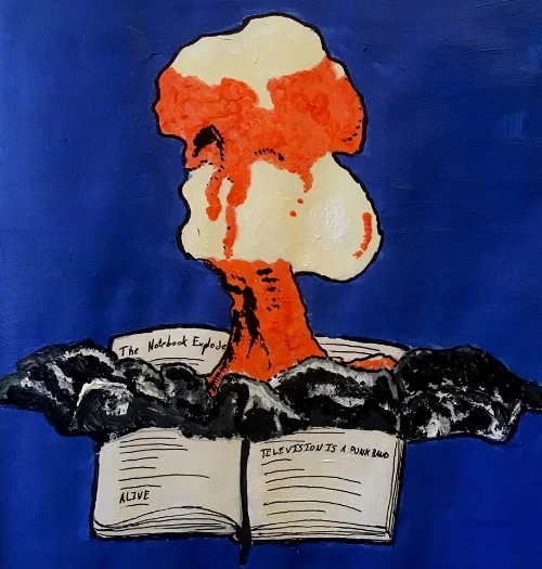 The Notebook That Explodes III-IV, by Rudy Martinez