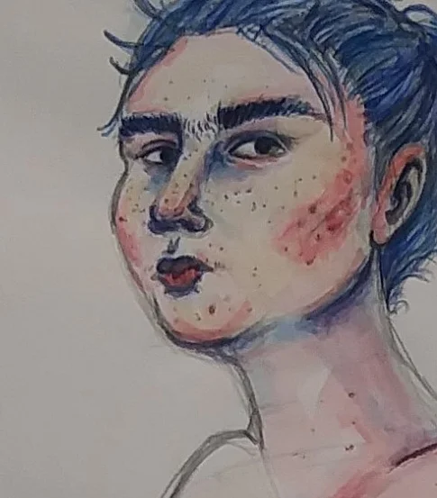 Blue Girl, by KSwift