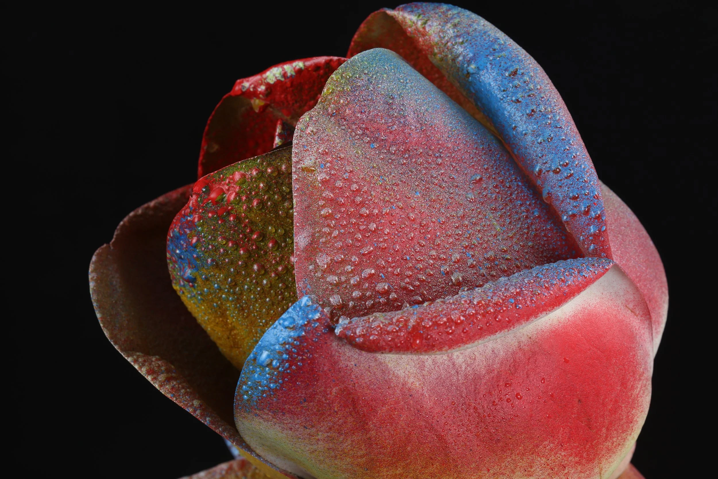 'His Heart Cries as He Tries to Paint His Way Home', by Sharon Lopez Mooney