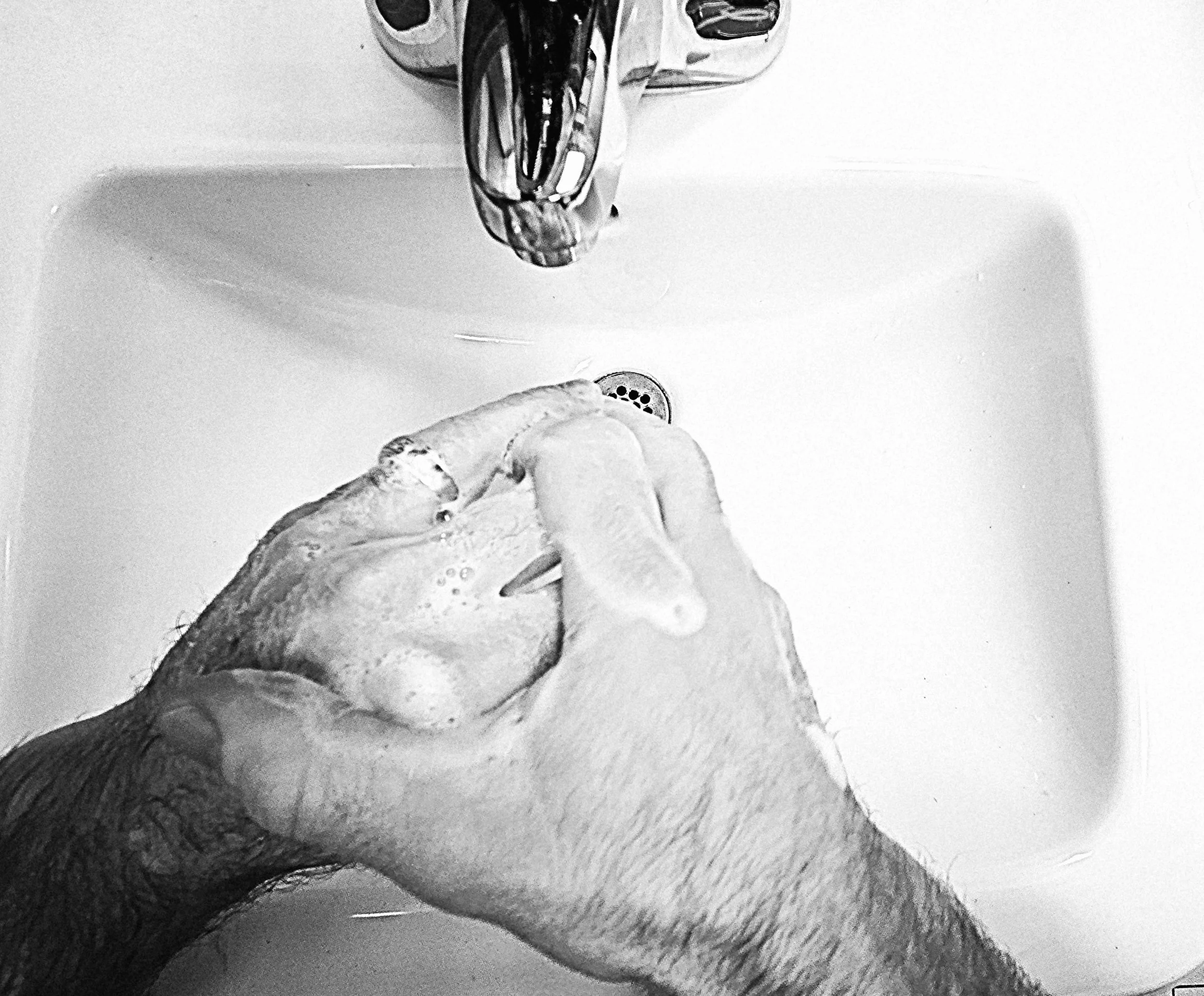 '[Beware: your hand will harm the other]', by Chris Cummins