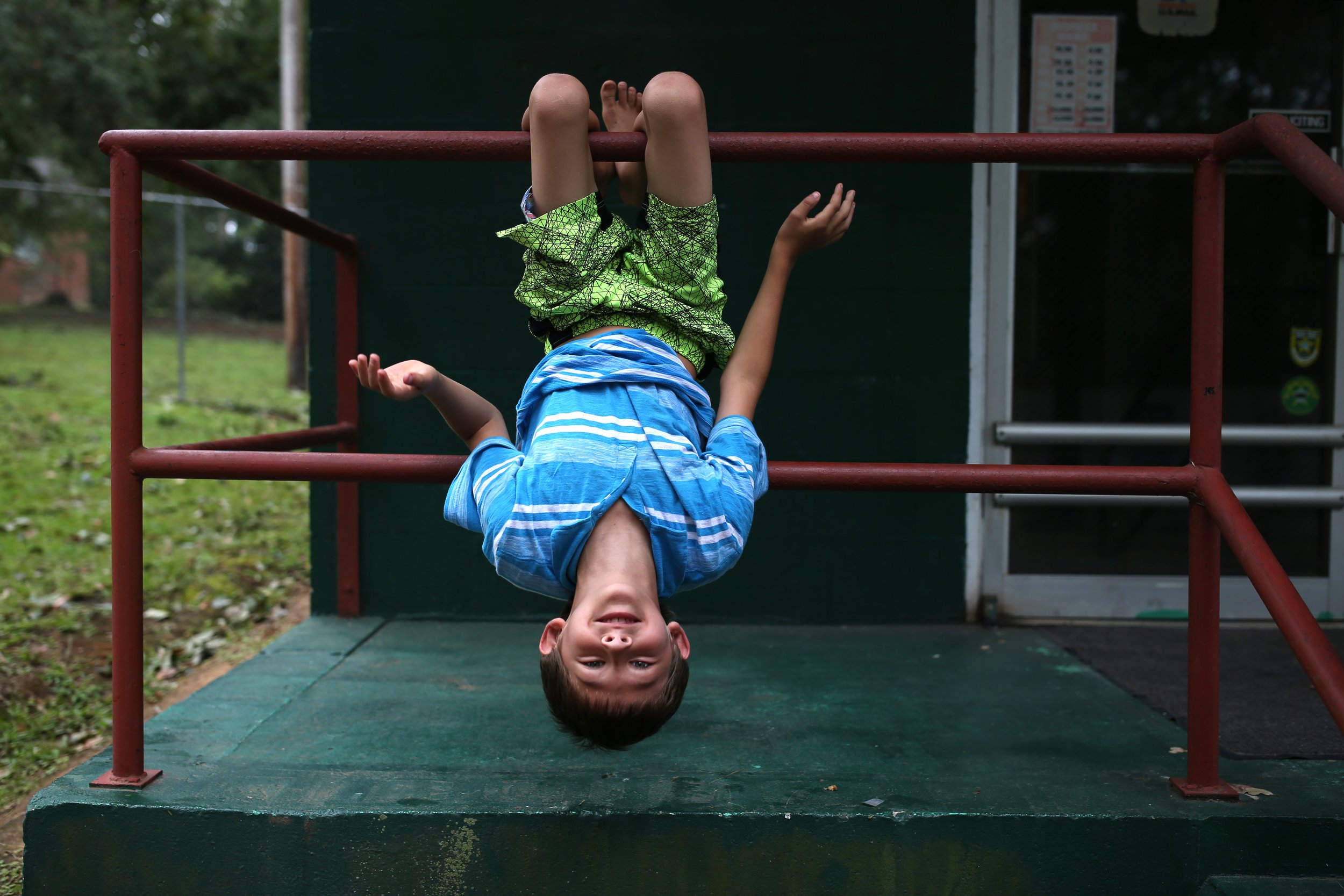  Parker Wilkerson, 8, hangs out at the office at Greenwood Trailer Park Wednesday, Sep.12, 2017, while he waits for power to be restored to his home. The neighborhood is one of the last without electricity after Hurricane Irma swept through Tallahass