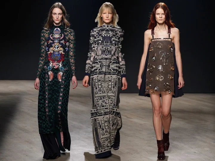 Mary Katrantzou AW14 show (Logistics Assistant at Karla Otto)