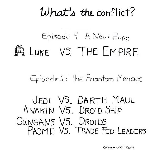 What Lukeskywalker taught me about the big idea.  Link in bio. #copywriting #maythefourthbewithyou #starwarsday #maythefourth #storytelling