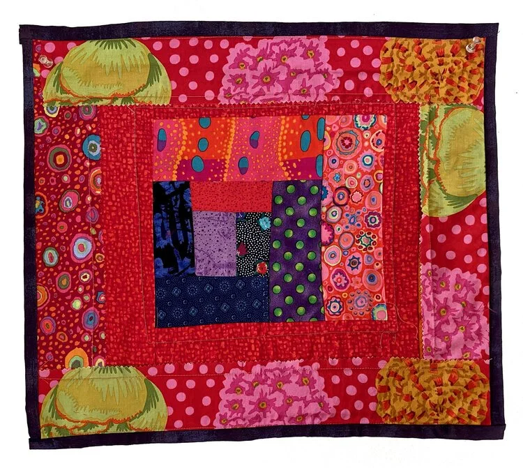 Small Red and Pink Collage