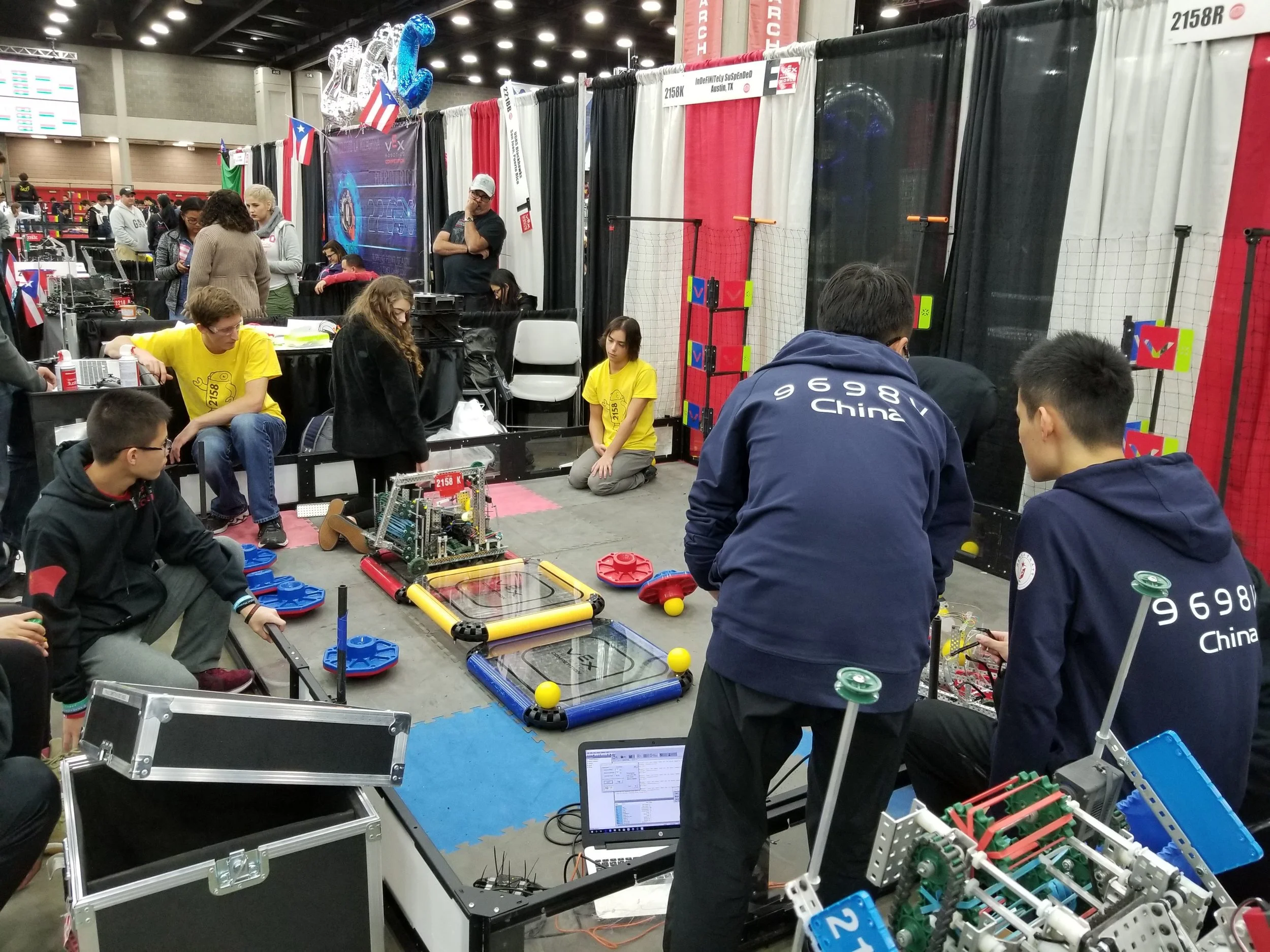 2158K was selected for an Alliance to enter playoffs, with their partner from China.