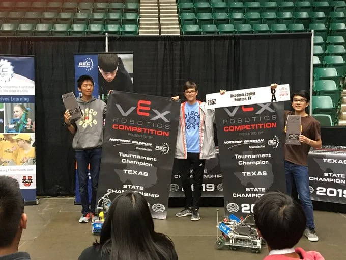 2158R WINS VEX UIL State Championship!