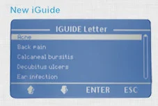 Has a New iGuide for practitioners with a Built in Database of 250 health conditions and pre-programmed settings for the full body mat, pillow and probe which helps practitioners with the exact settings they need for most common health problems.