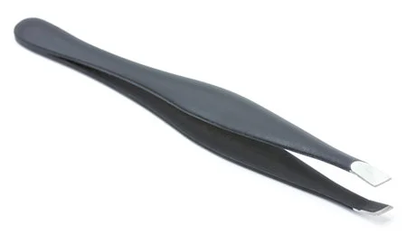 Traditional household tweezers are designed to remove slivers.