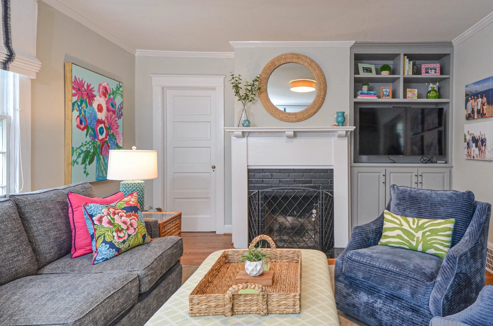 Playful Woodland Heights Living room