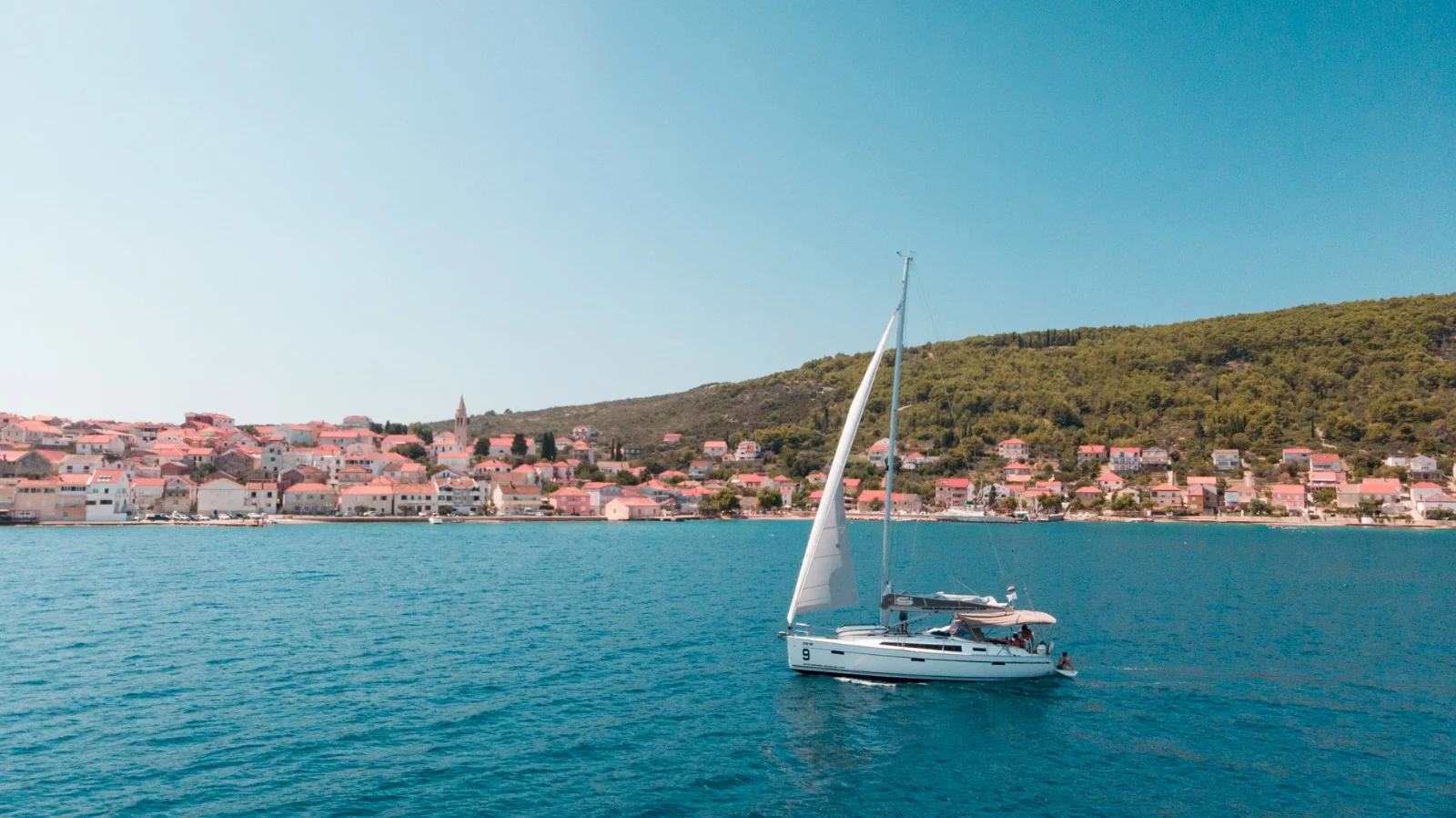 Starting the yacht week in Croatia