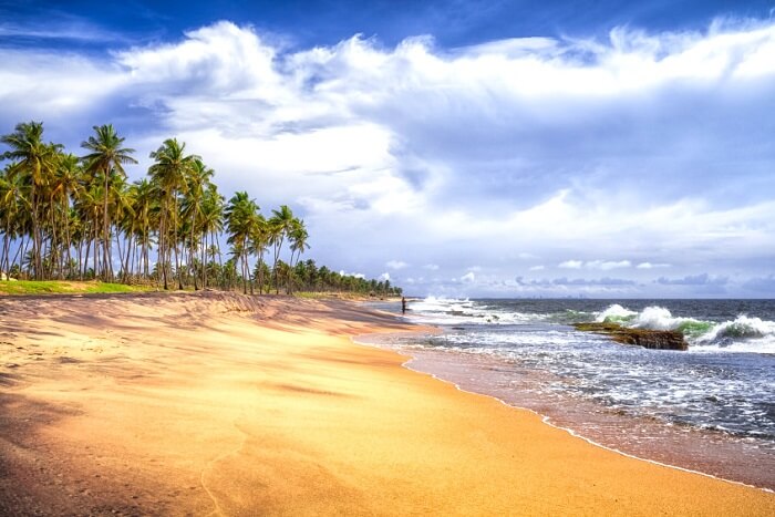 Breath taking beaches of Negambo on the Indian Ocean