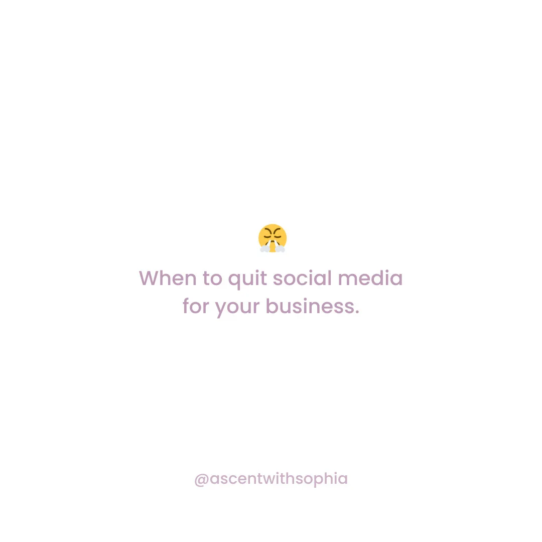 If you paid $2,000/month for a vendor booth to sell your products, but it didn&rsquo;t bring in any sales for you, would you keep eating that cost and try to sell at that booth 6, 12 months from now? Hell to the no. ​​​​​​​​
​​​​​​​​
You should feel 