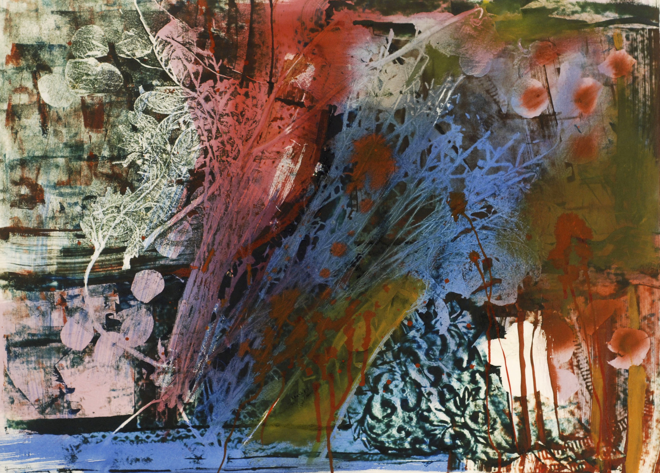    Organic Lace, Monotype, 2007 