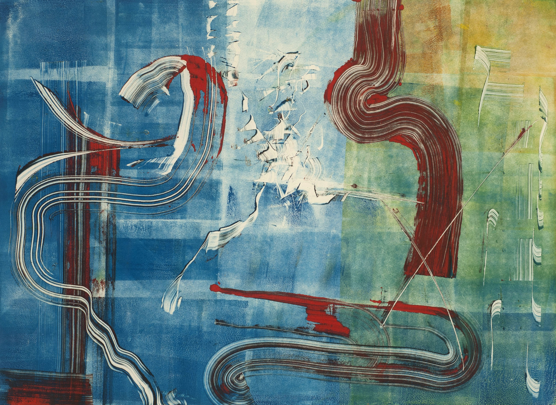    Untitled, Monoprint, 2005 