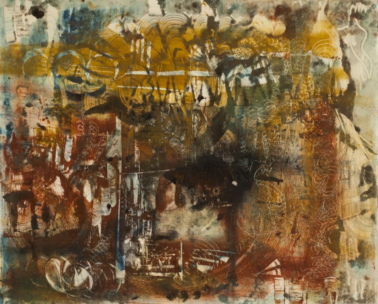    Untitled, Monotype, 2004 