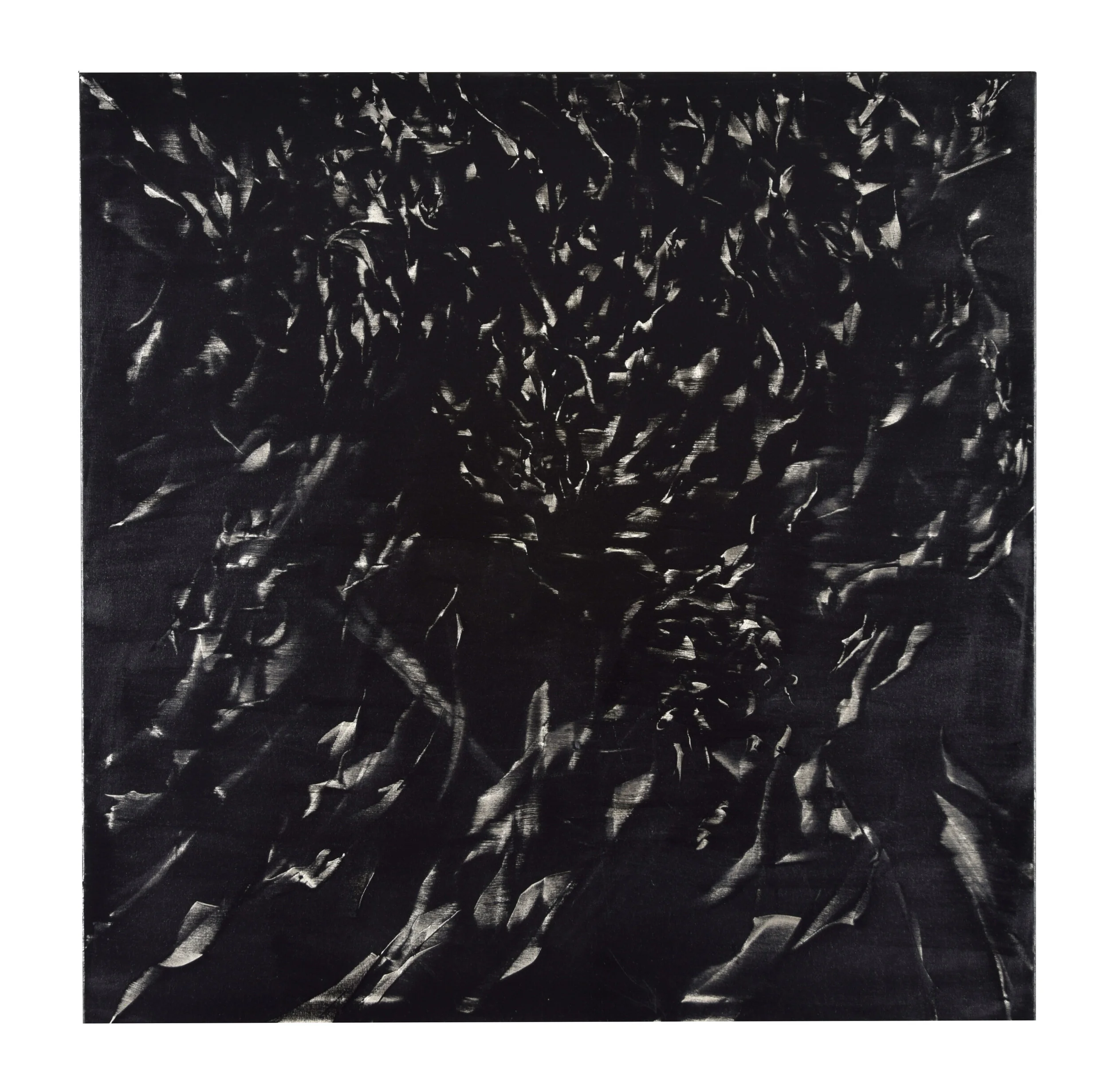  Sleeping Flowers #2, Oil, 48 x 48”, 2020 