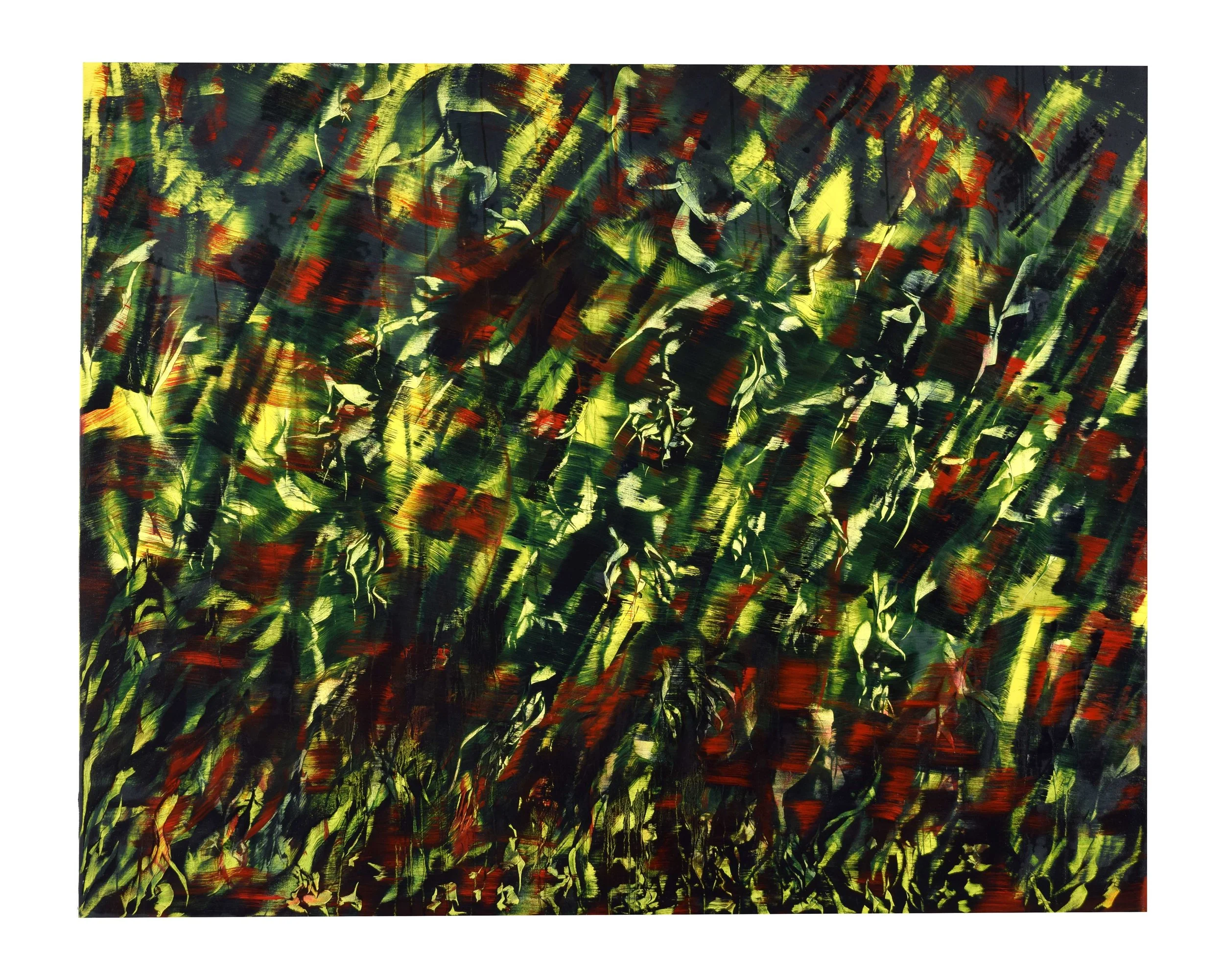   Growing Backwards , 48 x 60" 