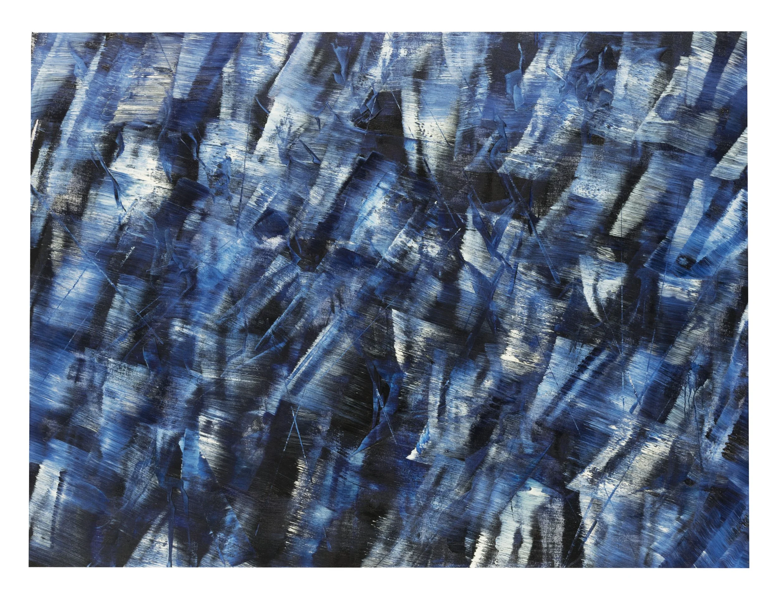   Reflection Listening #2 , 36 x 48" Oil, 2023 