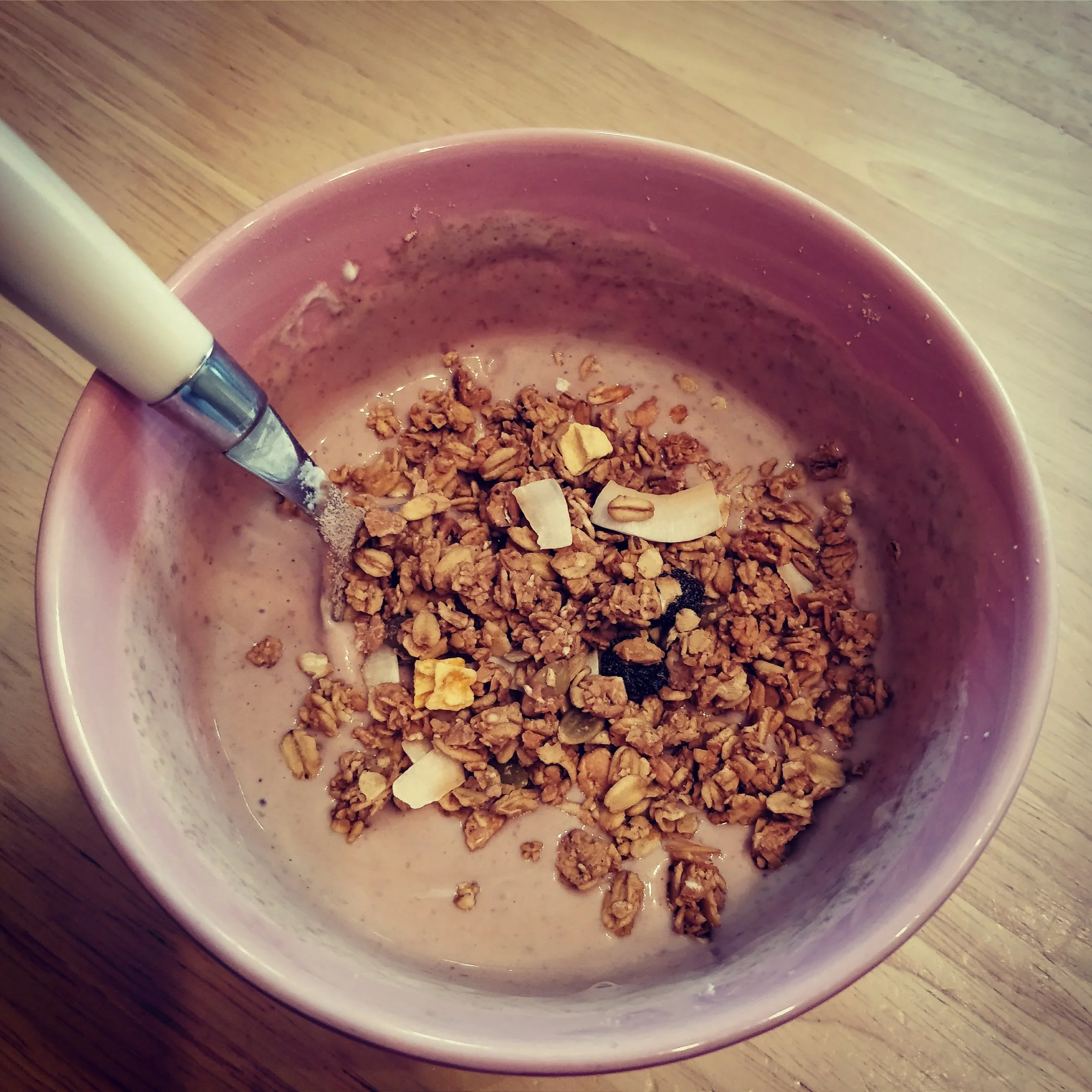 2 Step Protein Yoghurt with Granola — Eat Lift Lose Personal Training