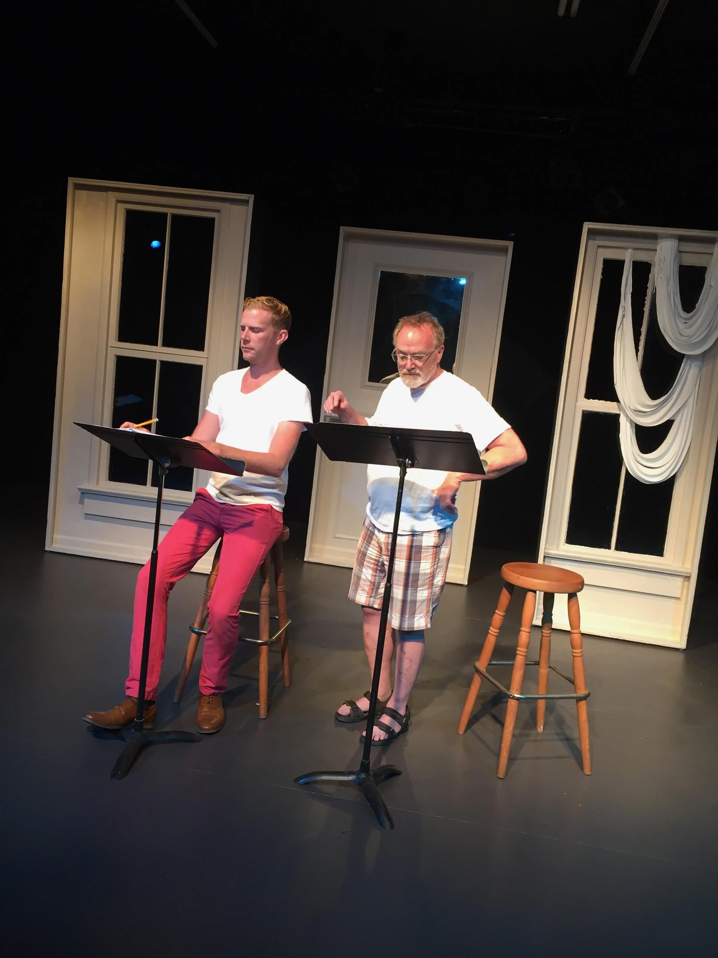 Kevin Archimbault, James Occhino; Bridge Street Theatre, Catskill, NY (Aug, 2017)