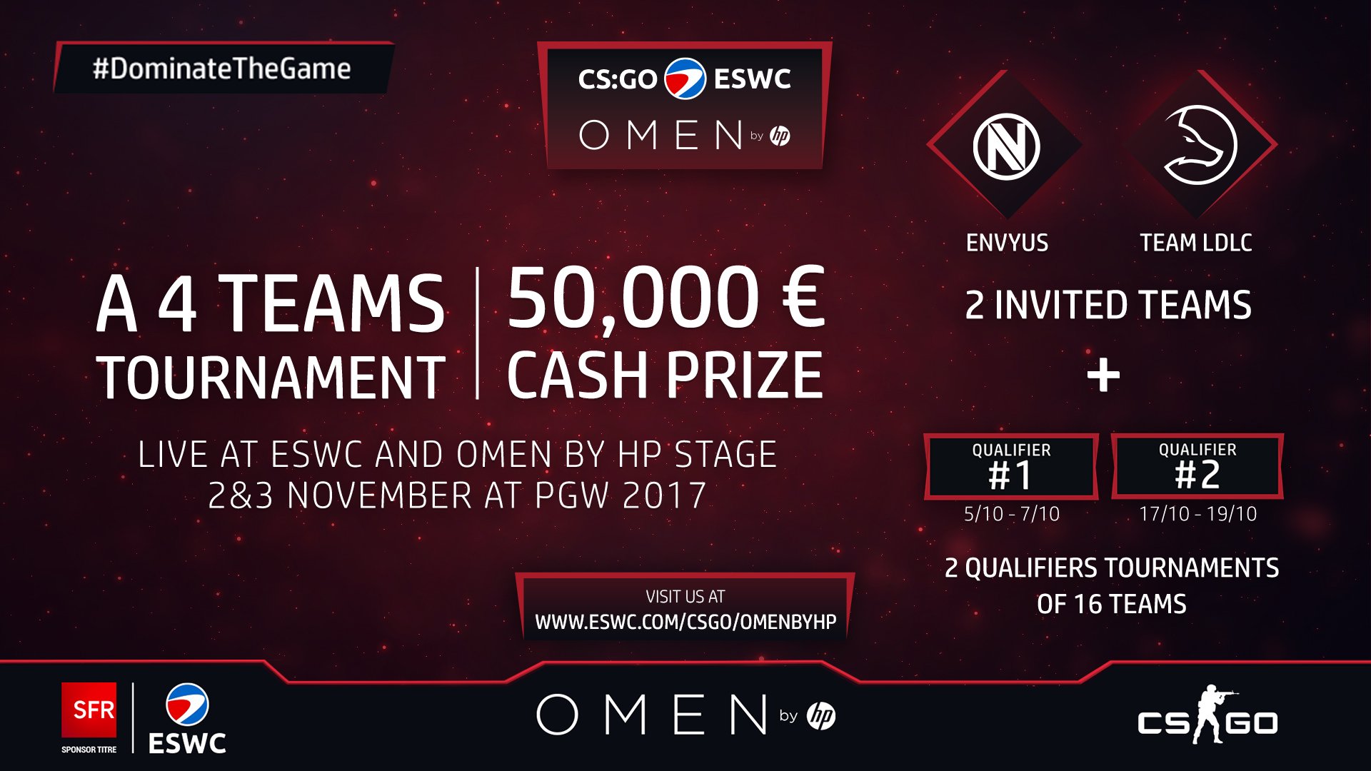 ESWC to host a $50,000 tournament at PGW 2017 Esports Tales