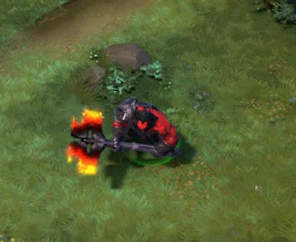 Genuine Axe of Phractos Counter Helix motion Dota 2