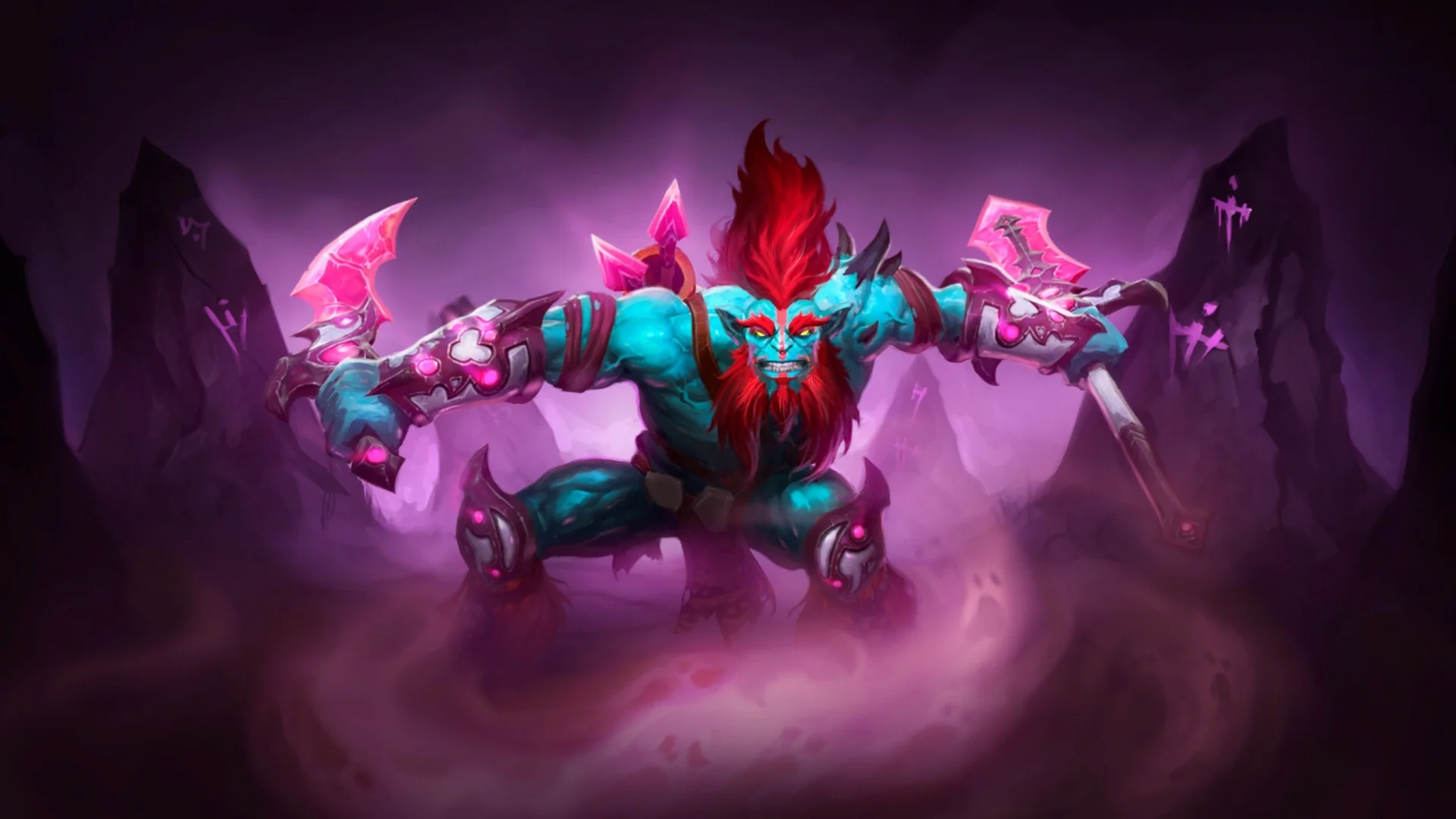 Reckless Vigor loading screen for Huskar - Image: Valve
