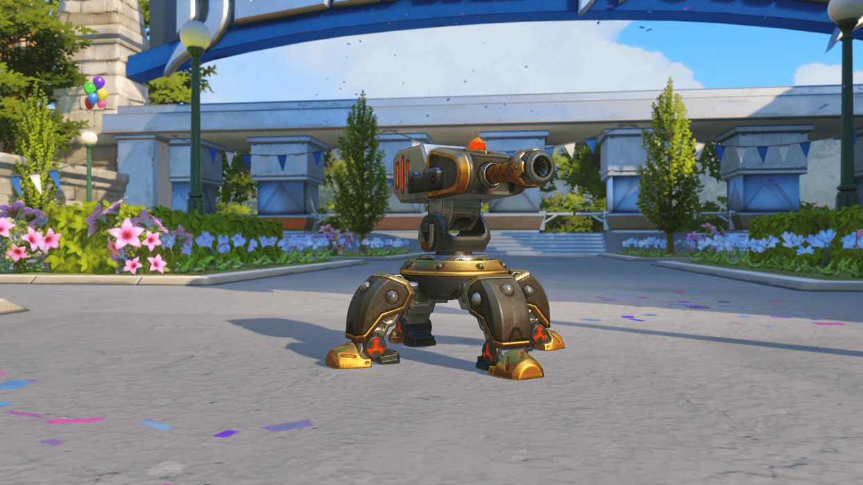 Torbjorn Magni turret Blizzard World Overwatch