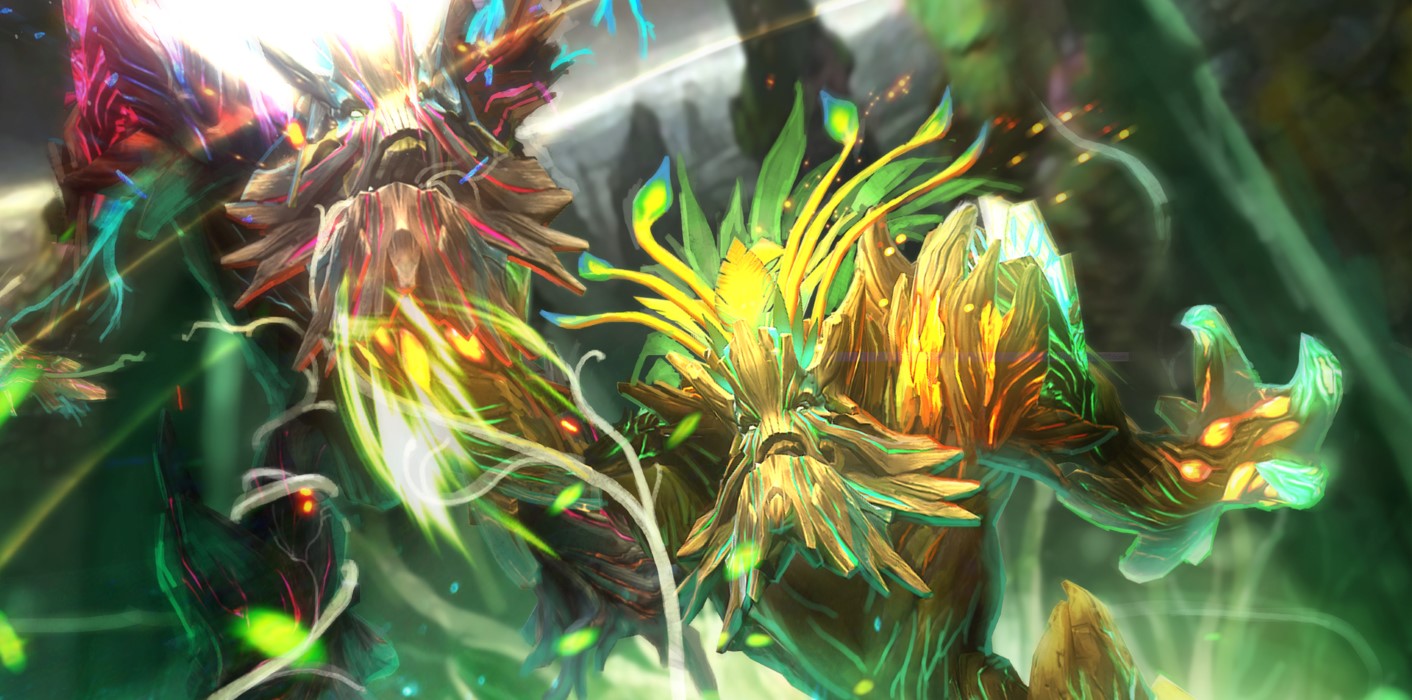 Ageless Witness loading screen for Treant Protector - Image: Valve