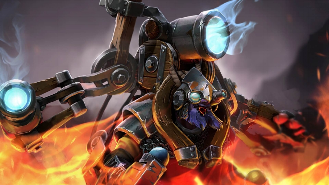 Fortified Fabricator loading screen for Tinker - Image: Valve