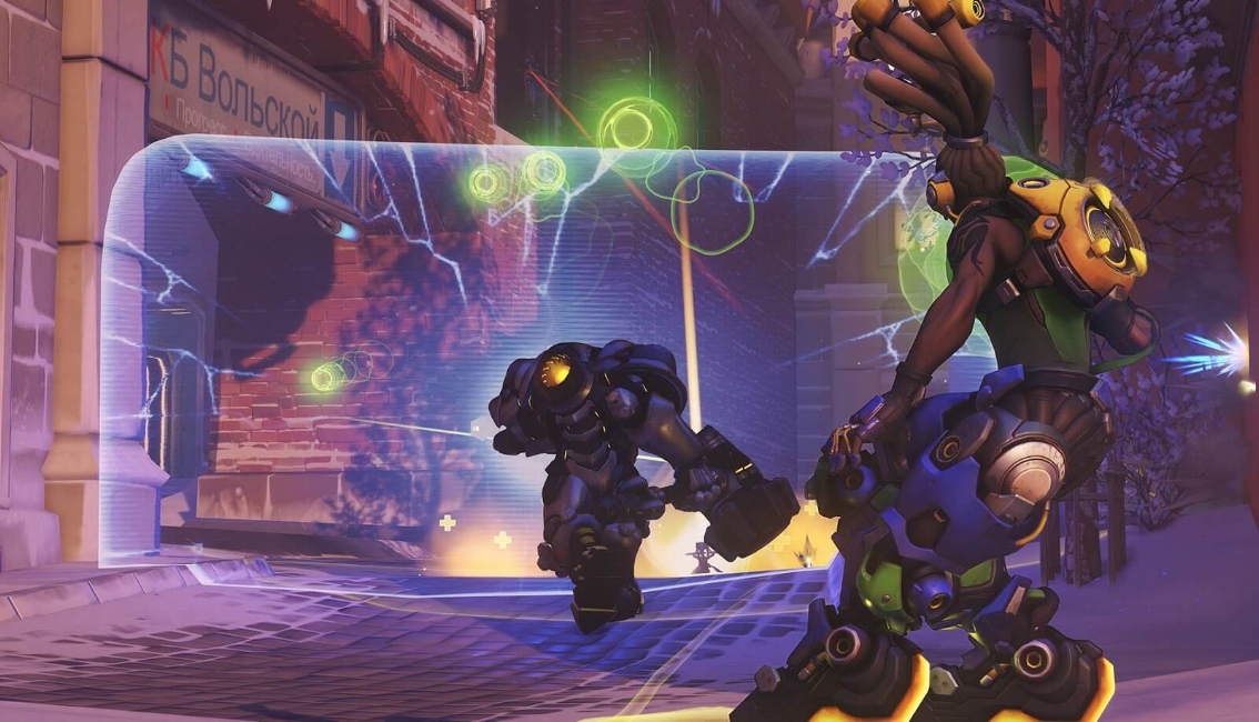 Reinhardt protecting with shield Overwatch.jpg