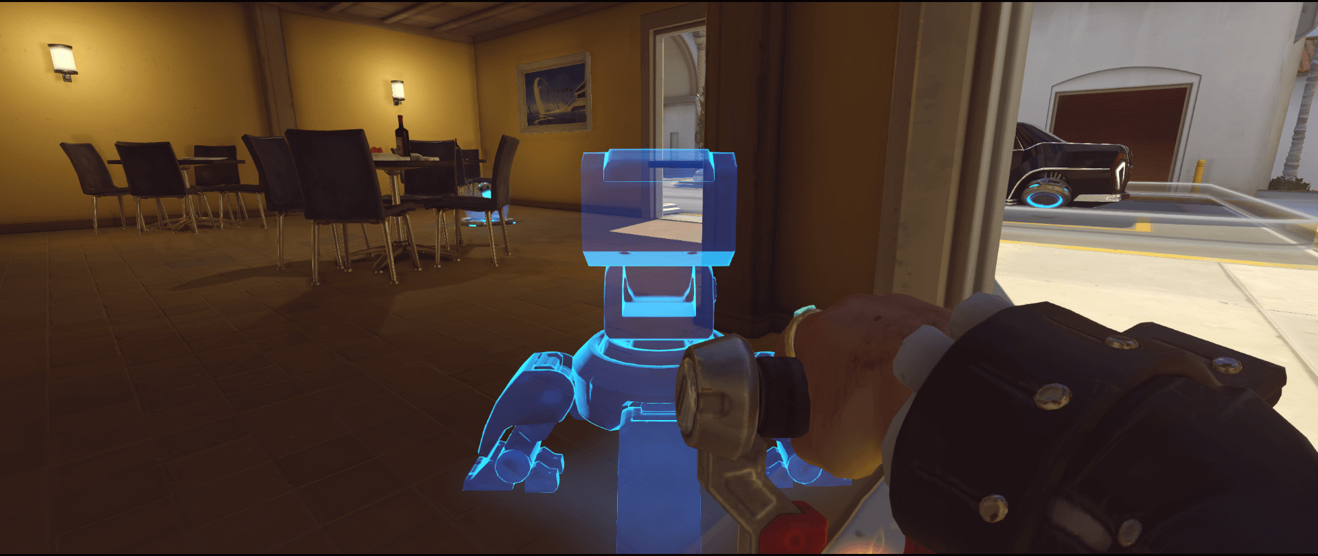 Torbjorn turret spot Hollywood first point Overwatch