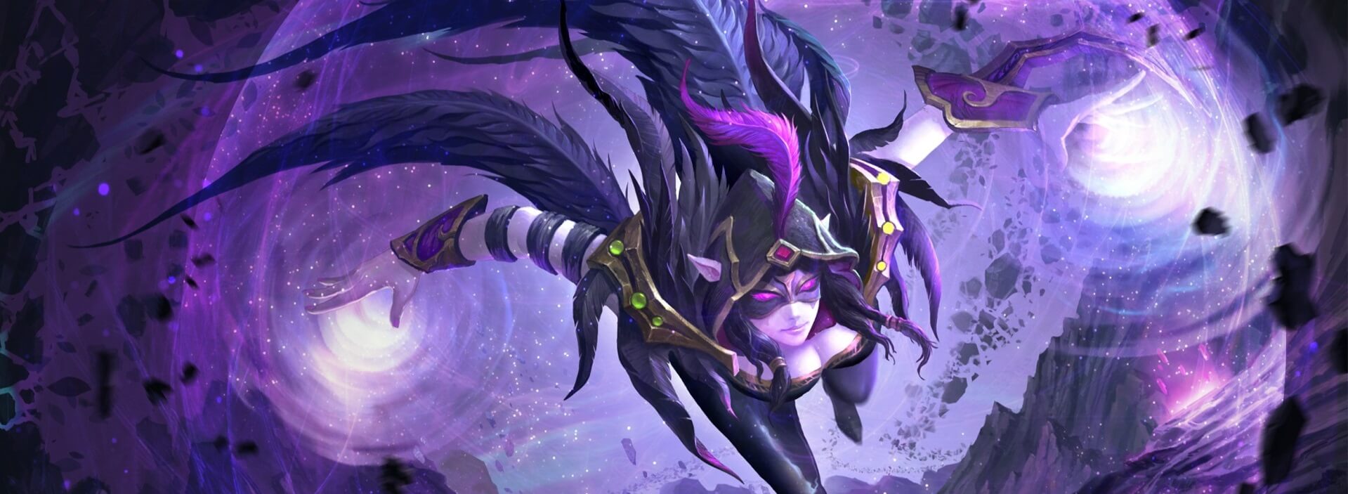 Concealed Raven loading screen for Templar Assassin - Valve