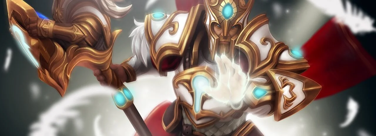 Sacred Light loading screen for Omniknight - Image: Valve