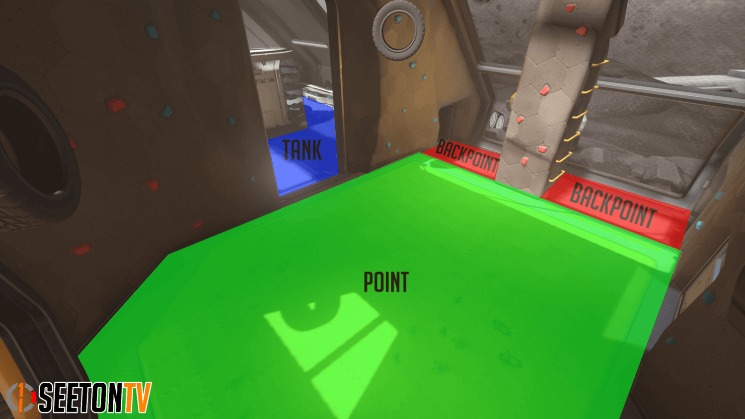 Horizon Lunar Colony map callouts eight Overwatch