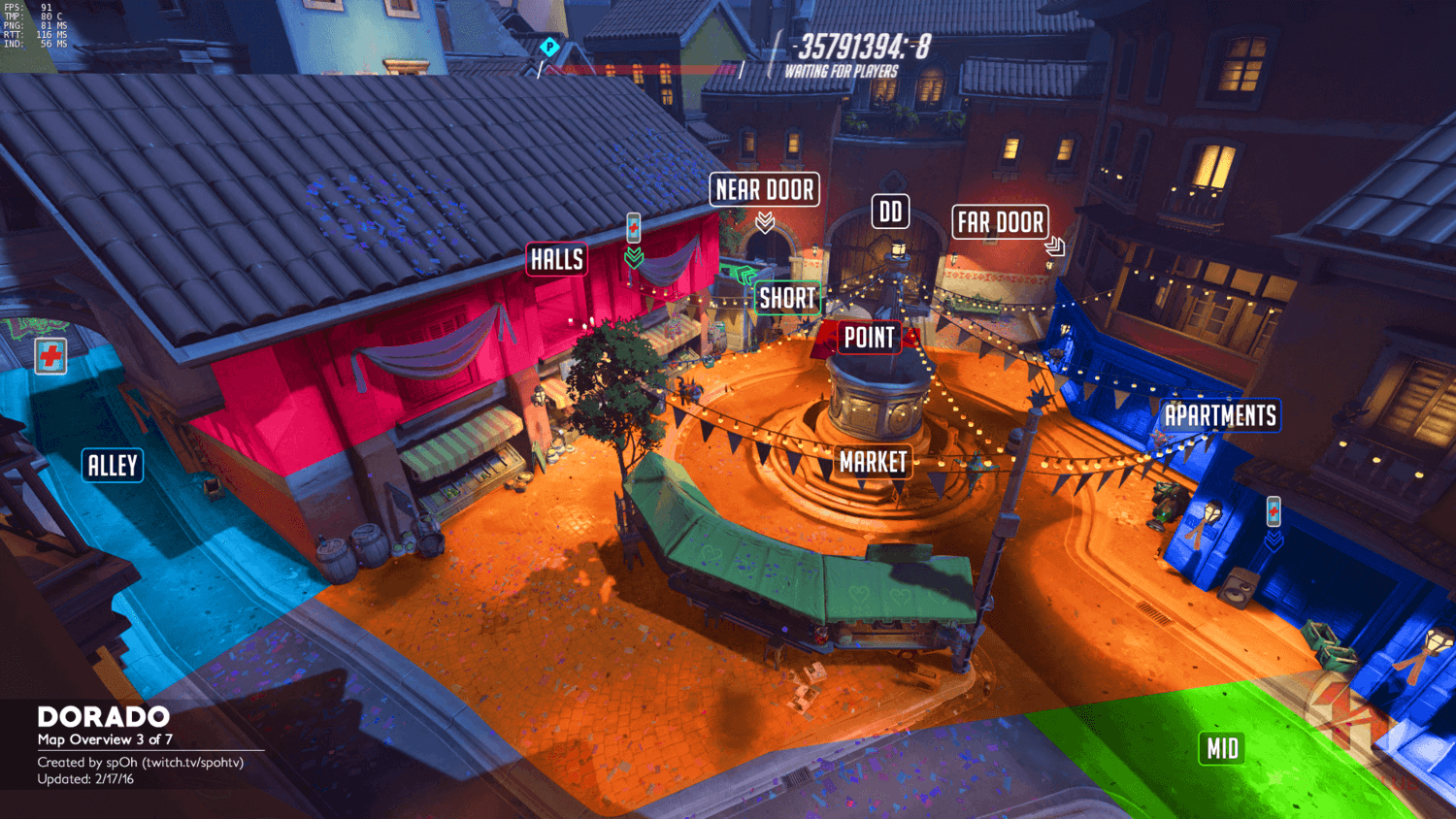 Dorado map callouts three Overwatch