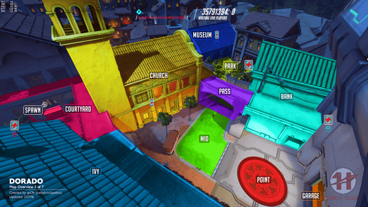 Dorado map callouts five Overwatch