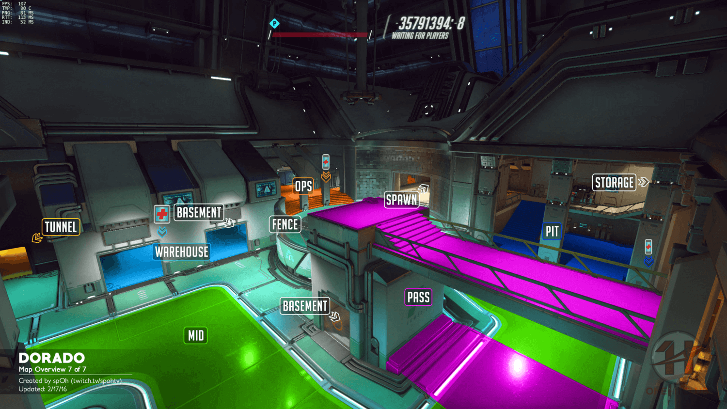 Dorado map callouts seven Overwatch