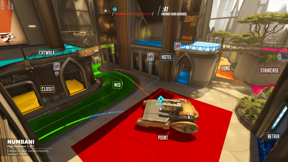 Numbani map callouts three Overwatch