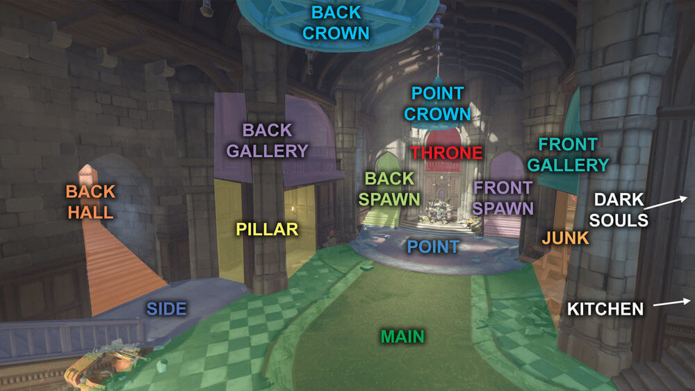 Eichenwalde map callouts six Overwatch