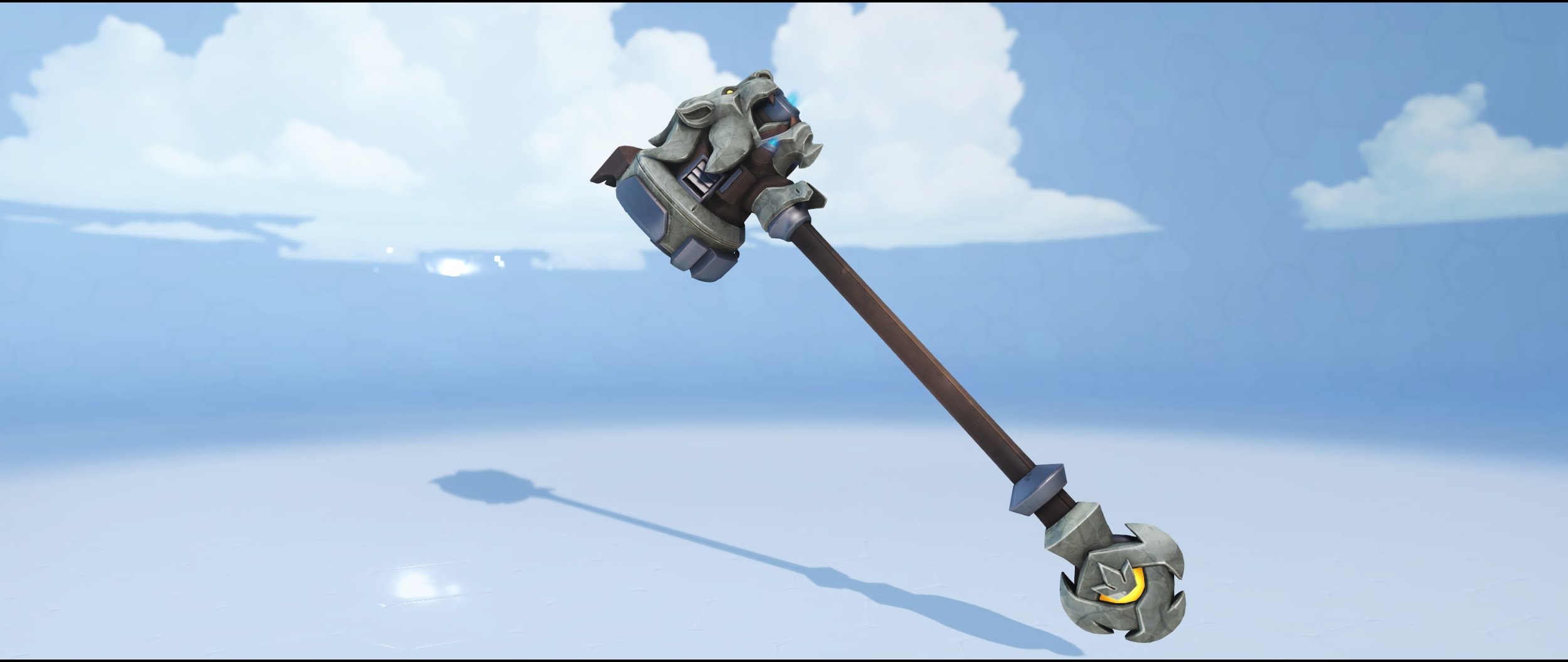 Stonehardt hammer front legendary skin Reinhardt Overwatch.jpg